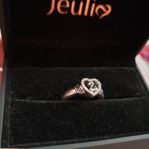 Open Hearts Ring
